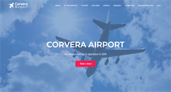 Desktop Screenshot of corveraairporttravel.com